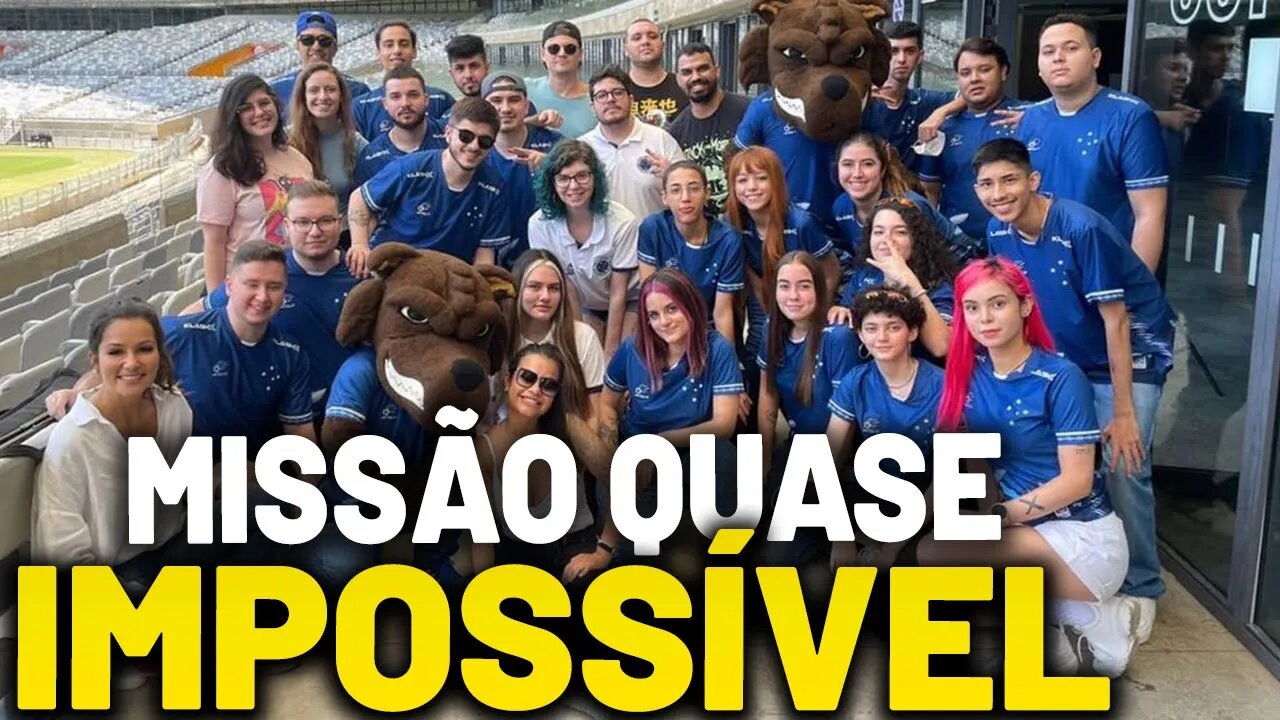 O MAIOR DESAFIO DO CRUZEIRO ESPORTS!!!