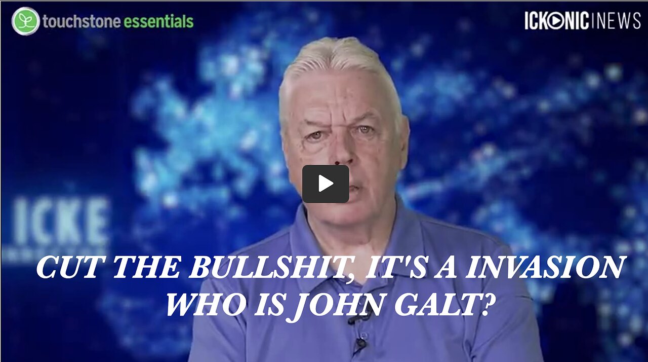 CUT THE BULLSHIT - IT'S A CALCULATED INVASION - DAVID ICKE DOT-CONNECTOR. THX John Galt SGANON