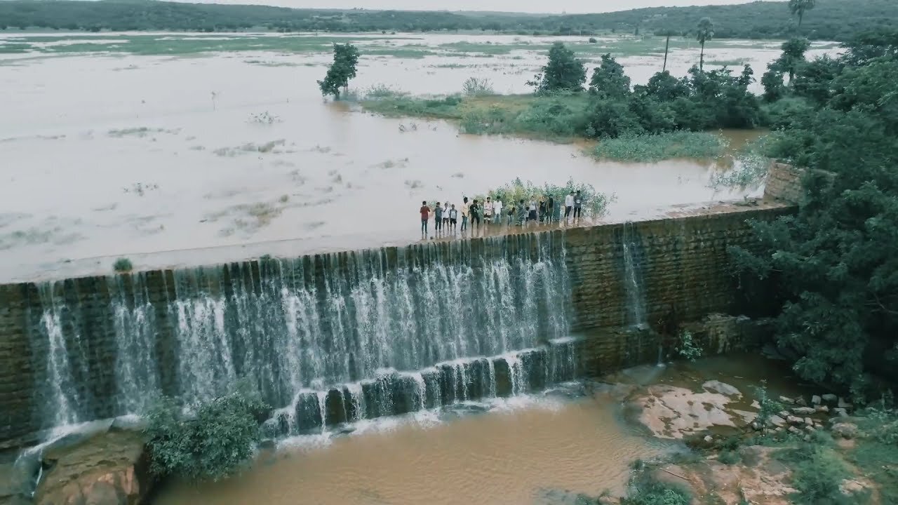 Mailwar water falls with drone 2k20 | mohan