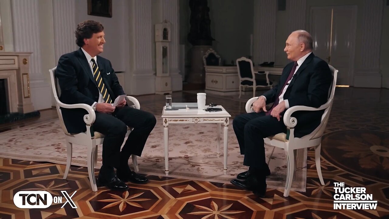 Tucker - Putin Interview Feb 8, 2024