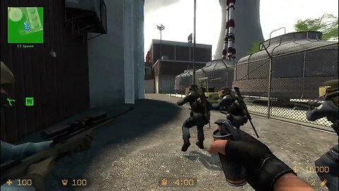 Counter Strike Source Nuke Bots #13 Only Sniper Rifles