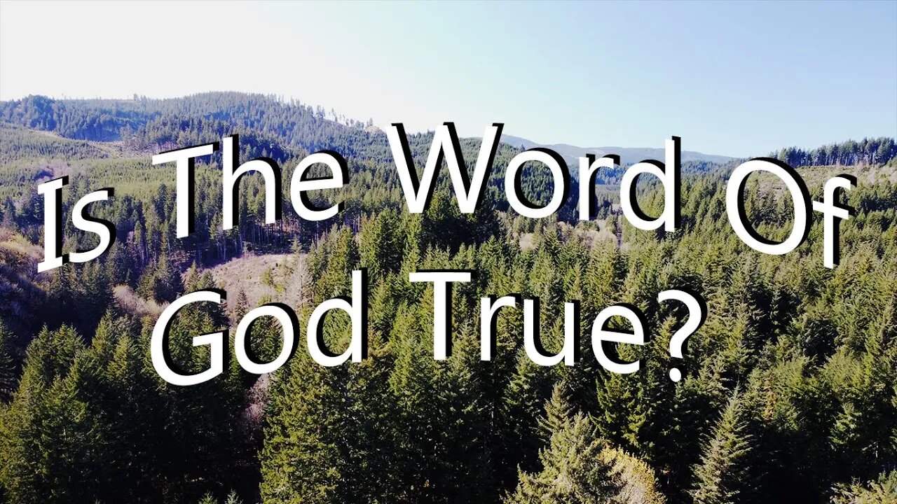 Is the Word of God real? Reckless Love by Cory Asbury