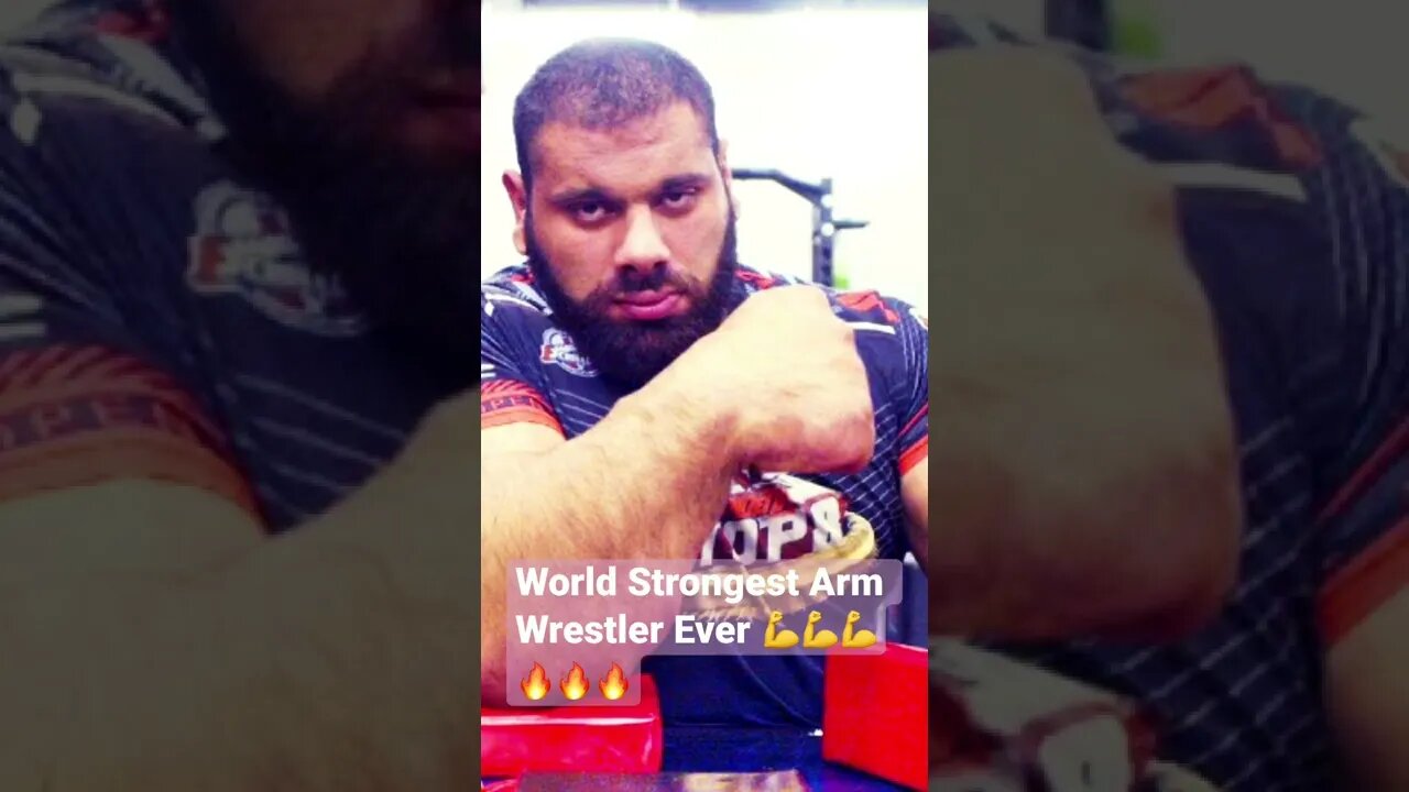 World Strongest Arm Wrestler Ever 💪💪💪🔥🔥🔥