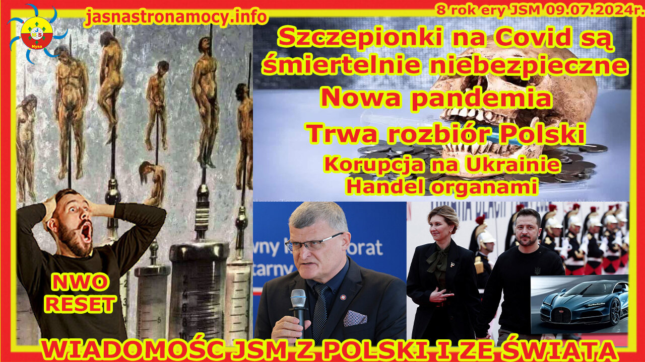 Szczczypawki na koronę śmiertelnie niebezpieczne Nowa pandemia Rozbiór Polski Korupcja na Ukrainie