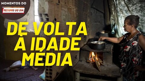 População troca o gás de cozinha por lenha | Momentos do Resumo do Dia