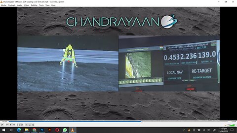 Chandrayaan-3 Mission Soft-landing LIVE Telecast