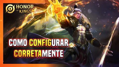 COMO CONFIGURAR SEU JOGO CORRETAMENTE E TER VANTAGENS | HONOR OF KINGS DICAS #1