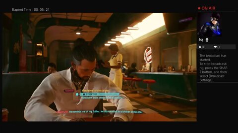 Cyberpunk 2077 street play meeting tak