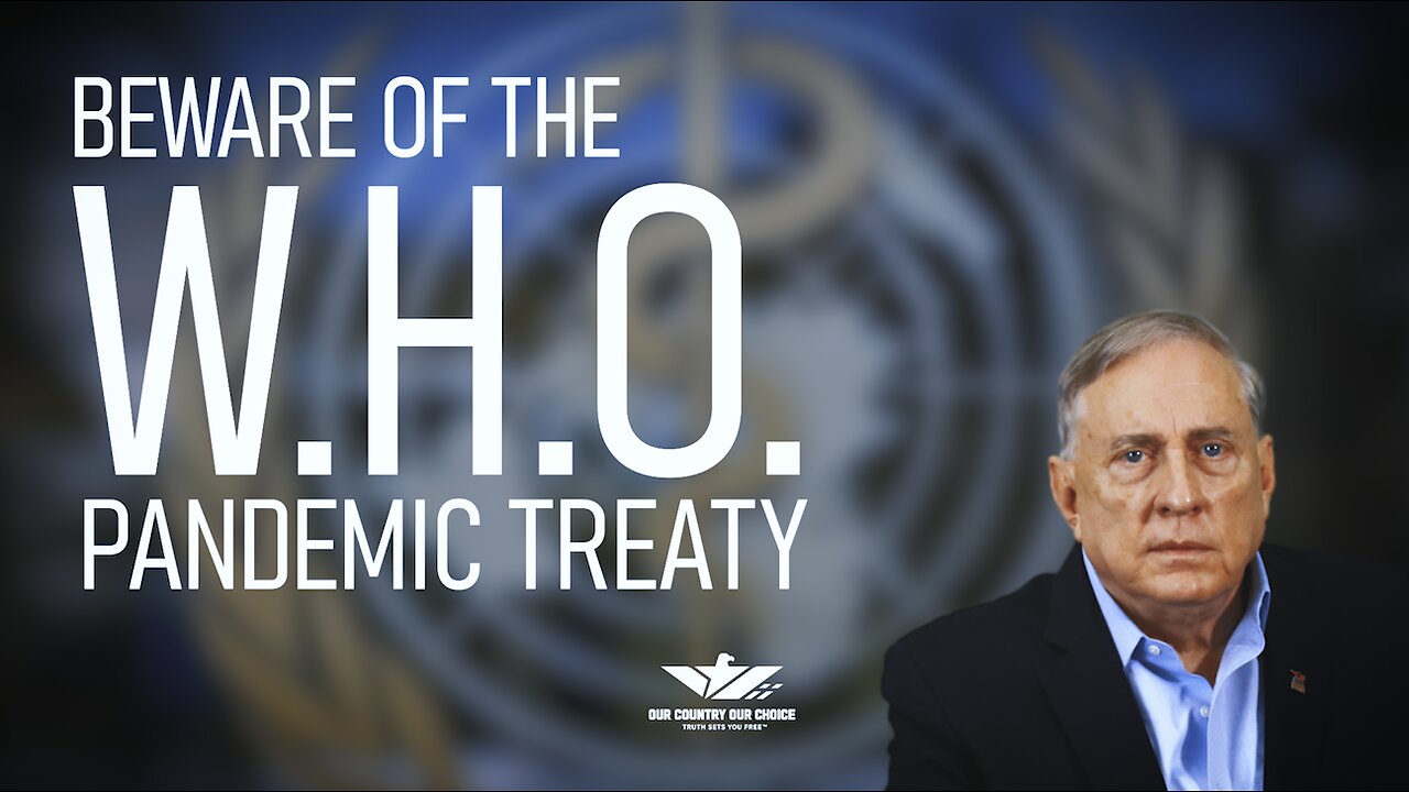 Douglas Macgregor - WHO Pandemic Treaty 3-21-24