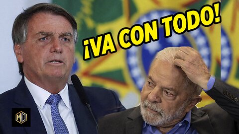 🚨 Bolsonaro ARREMETE CONTRA Lula en la JUSTICIA