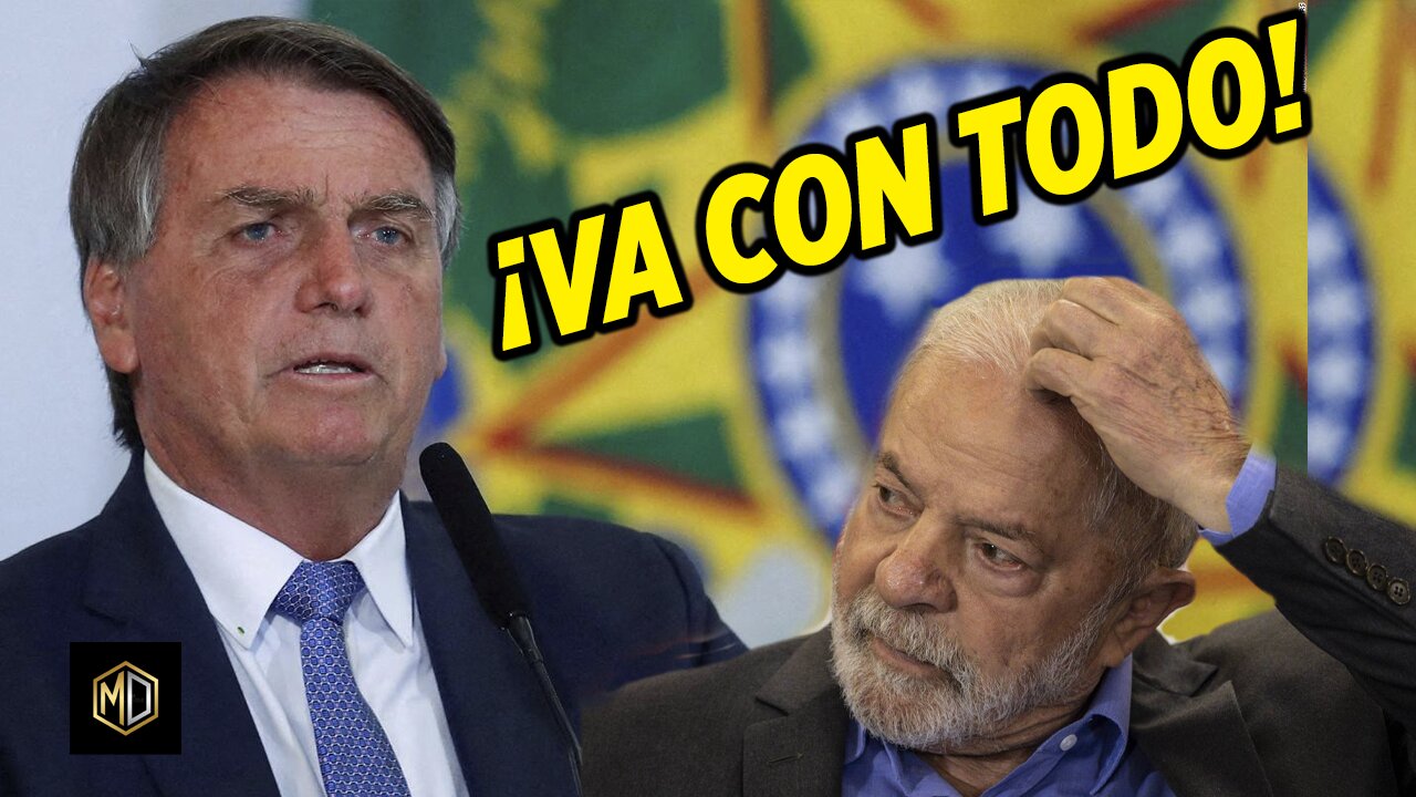 🚨 Bolsonaro ARREMETE CONTRA Lula en la JUSTICIA
