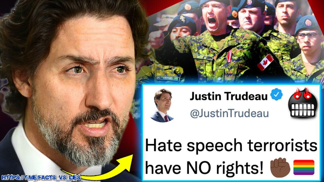 Trudeau Orders Military To Round Up 'Conspiracy Theorists' in Reeducation Camps