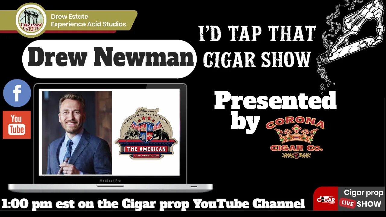 Drew Newman of J.C. Newman Cigars REPLAY Show |Cigar prop 2021