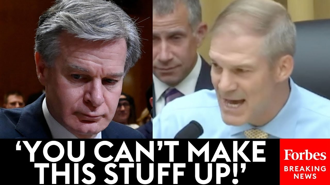 Jim Jordan Excoriates FBI For Suppressing Hunter Biden Laptop Story To Wray's Face