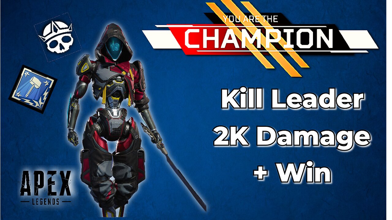 We Got The WIN, Kill Leader, AND 2000 DAMAGE!! (Past Season) - Apex Legends #Gaming #ApexLegends