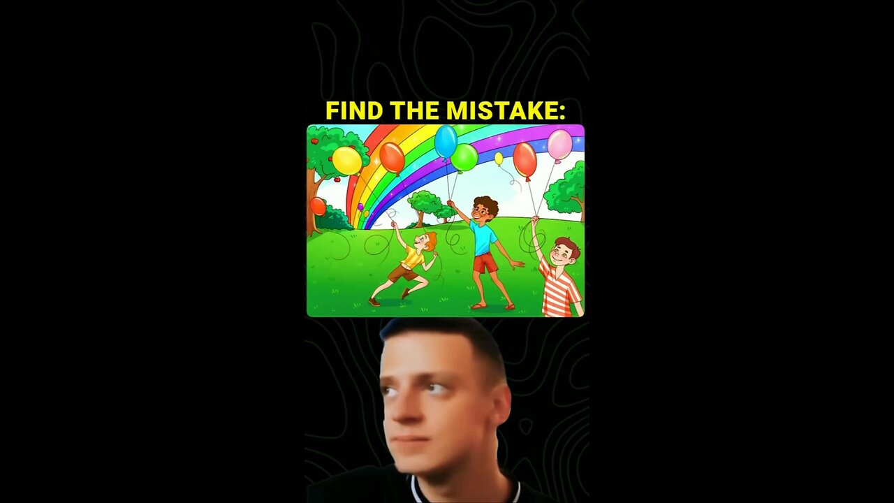 find the mistake