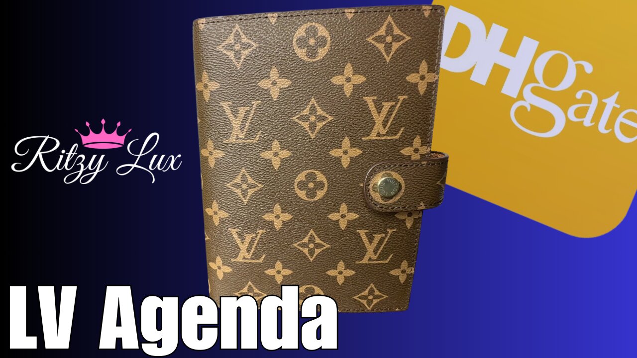 Nice DHGATE LV Agenda Dupe w/ Link in Description