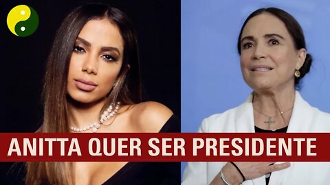 Anitta confessa seu maior plano: ser presidente da república