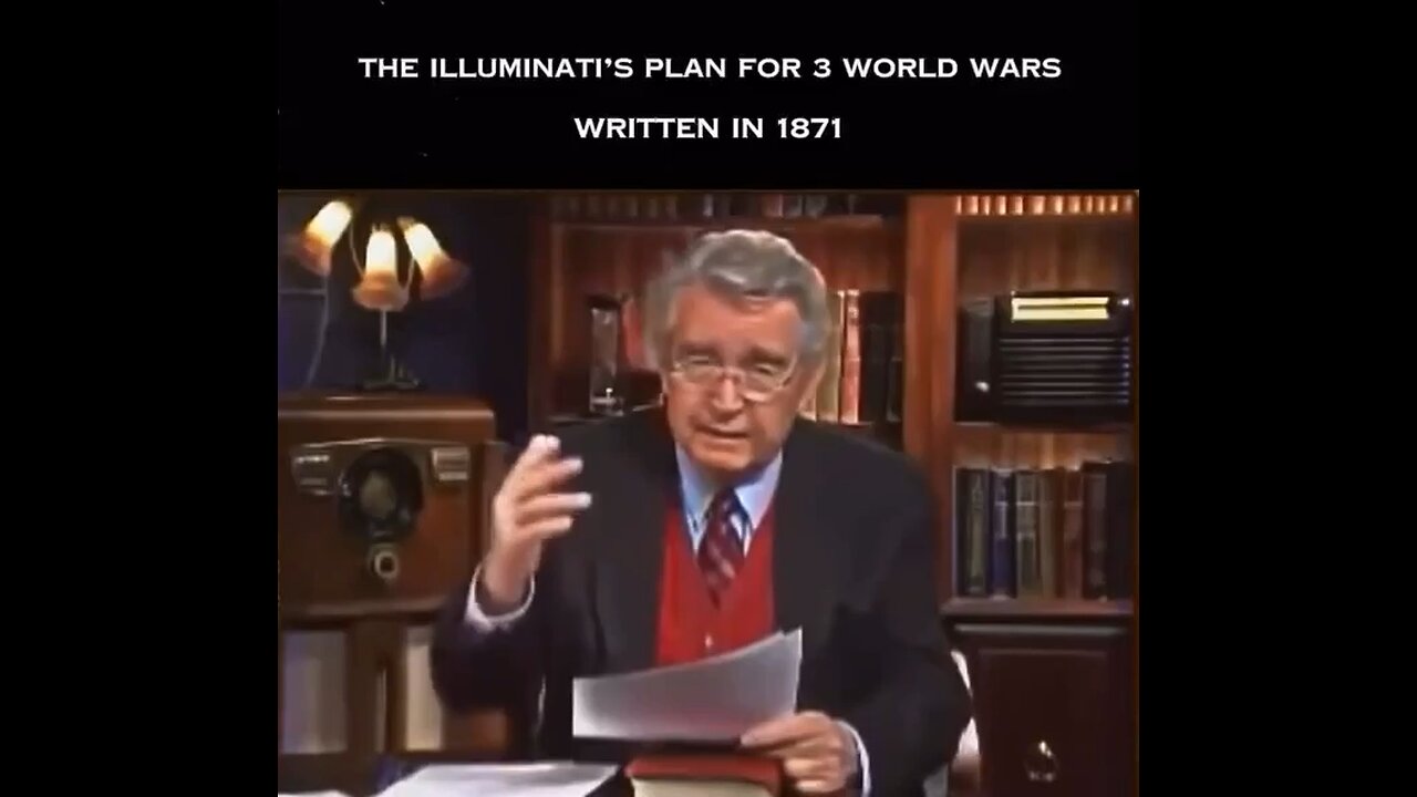 The wicked elites Plan for Three World Wars written in 1871.