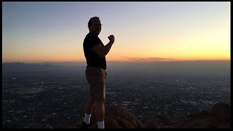 Arizona - Sunrise at Camelback Mountain