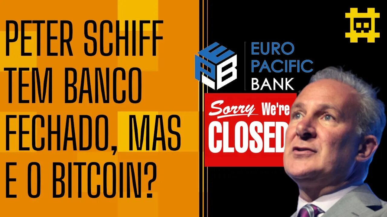 Peter Schiff tem banco fechado pelo governo de Porto Rico e agora? - [CORTE]