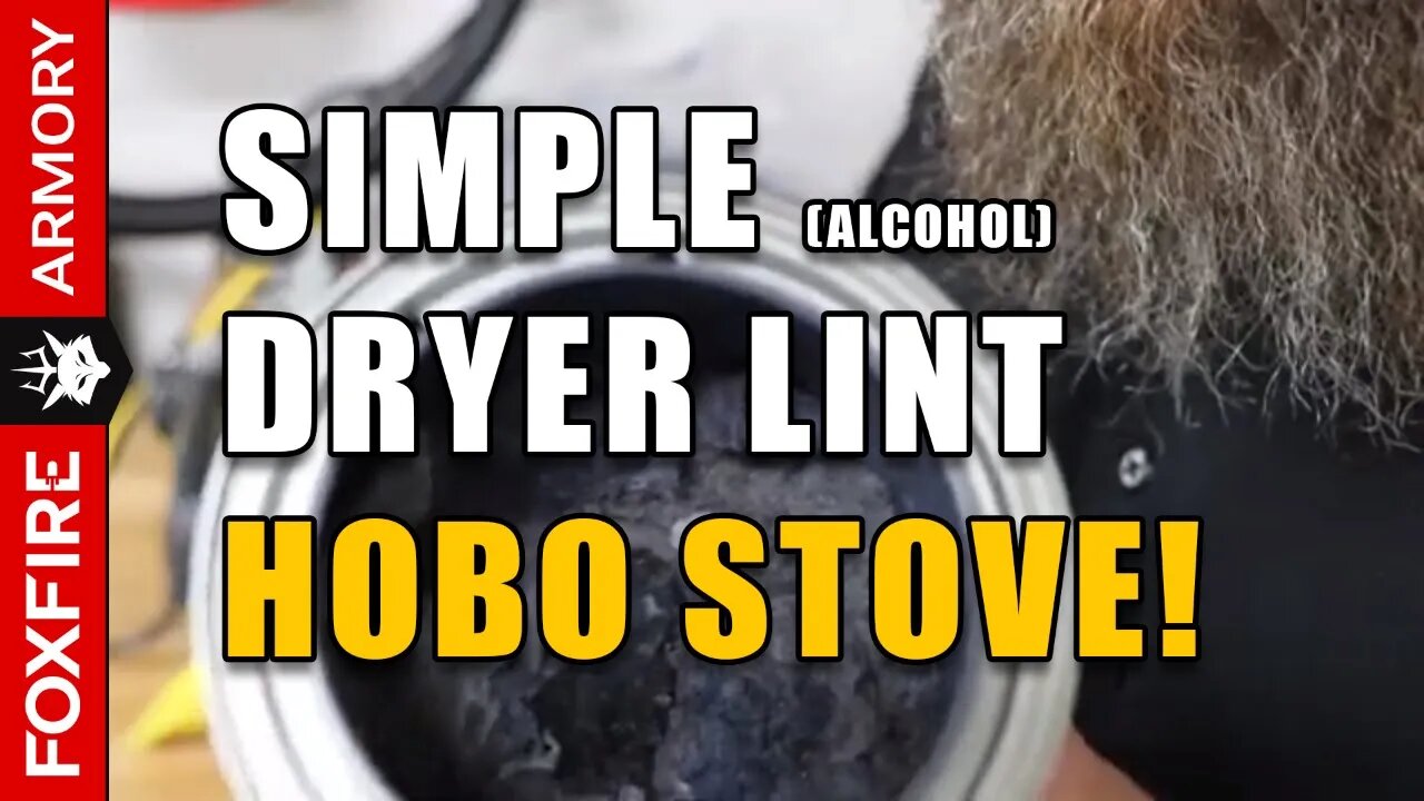 How-To: Simple Hobo Stove Using Dryer Lint