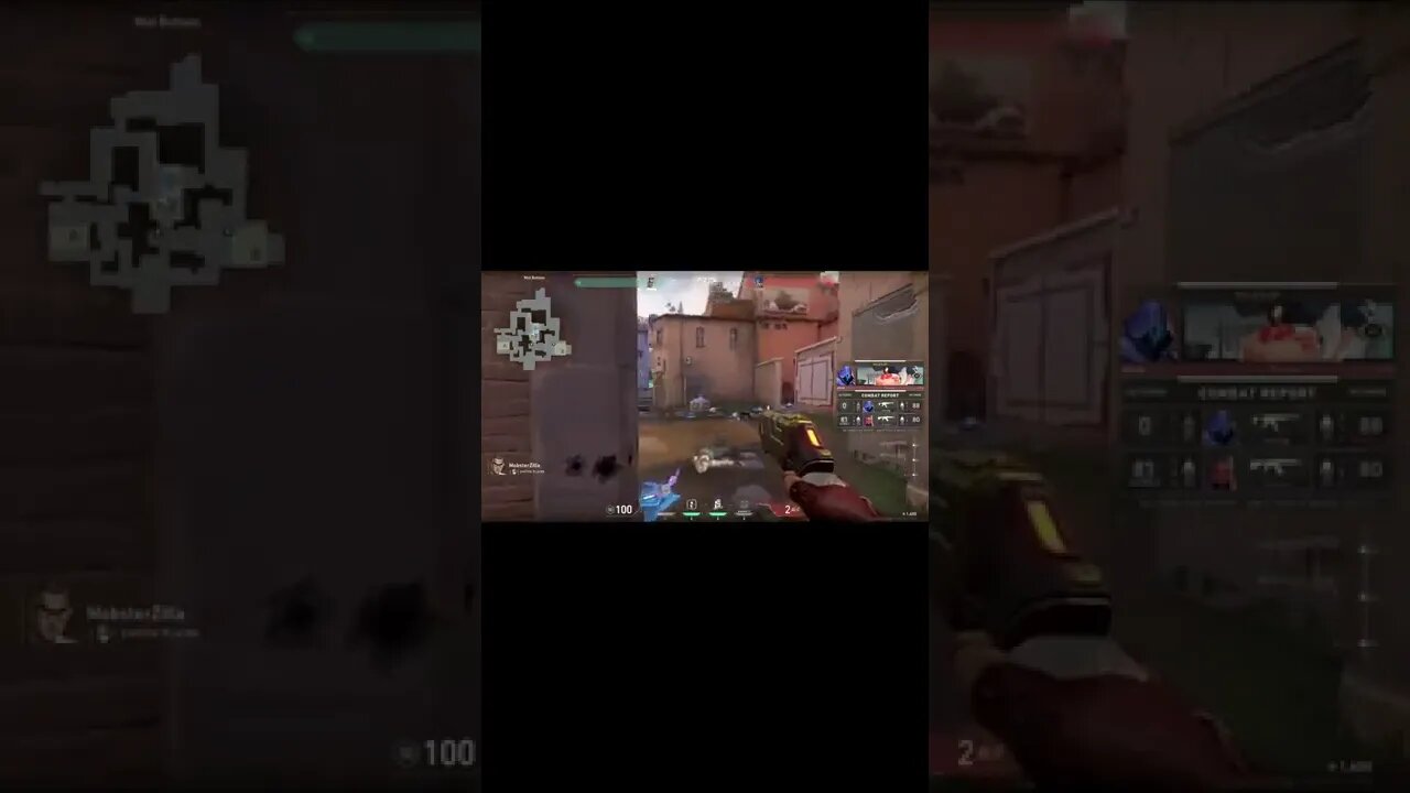 Dylan clutches the 1v1 Valorant #shorts #valorant #gaming #valorantclips