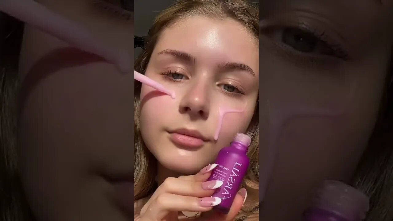 glow routine ✨ #skincare #asmr #skincareasmr