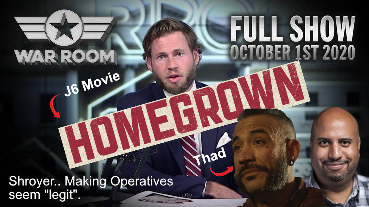 Proud Boy Thad - October 1 2020 - War Room With Owen Shroyer