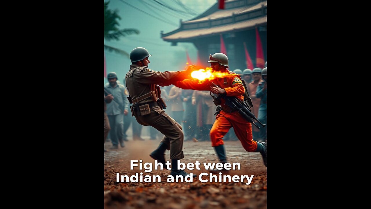 Fight between Indian and Chines Army at Border Area.