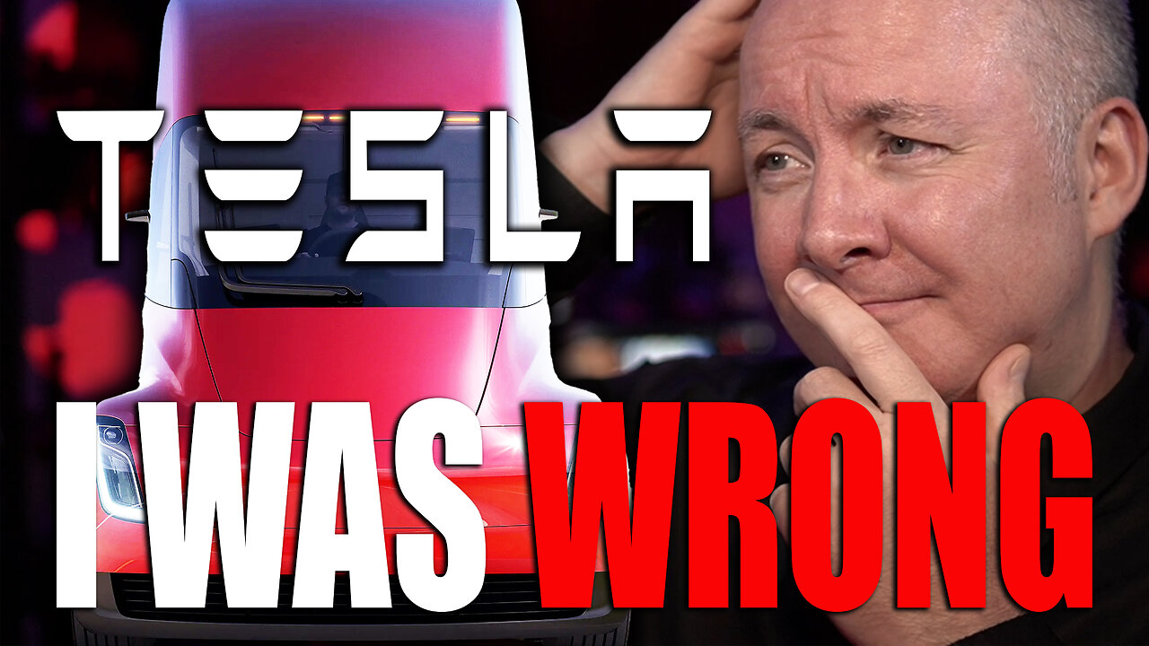 TESLA DUMP INCOMING! - I WAS WRONG! - Martyn Lucas Investor