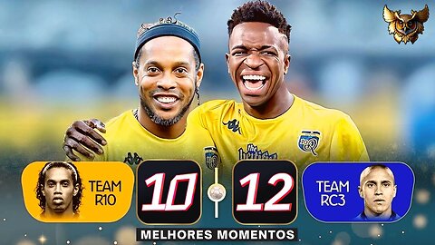 VINICIUS JUNIOR AND RONALDINHO GAÚCHO GAVE A SHOW WITH DRIBLES, GOALS AND MAGIC PASSES