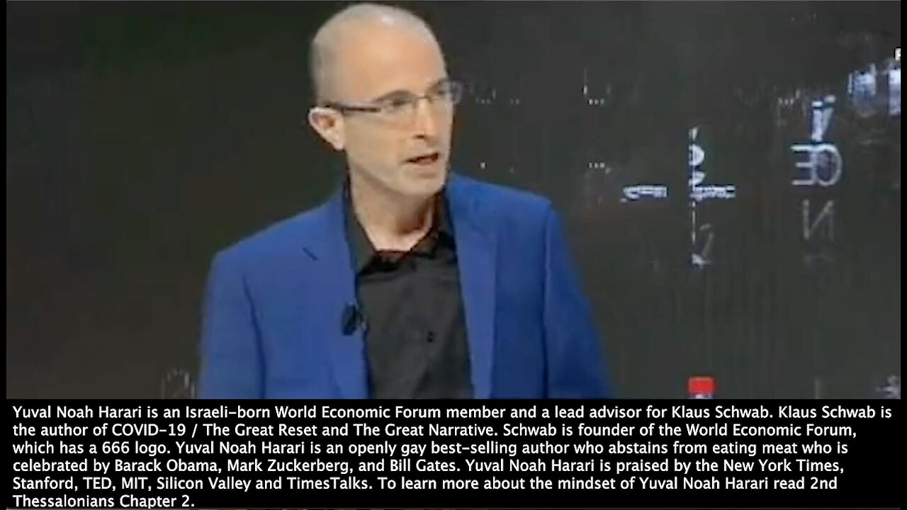 Yuval Noah Harari | "We Will Learn How to Engineer Bodies, Brains and Minds. These Will Be the Main Products of the 21st Century Economy. How Will the Future Masters of the Planet Look Like? This Will Be Decided By the People Who Own the Data."