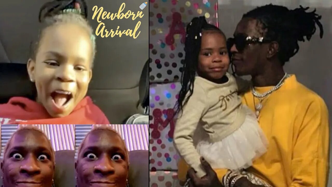 Young Thug Wants Daughter Mari To Take Off Her Press On Nails! 💅🏽