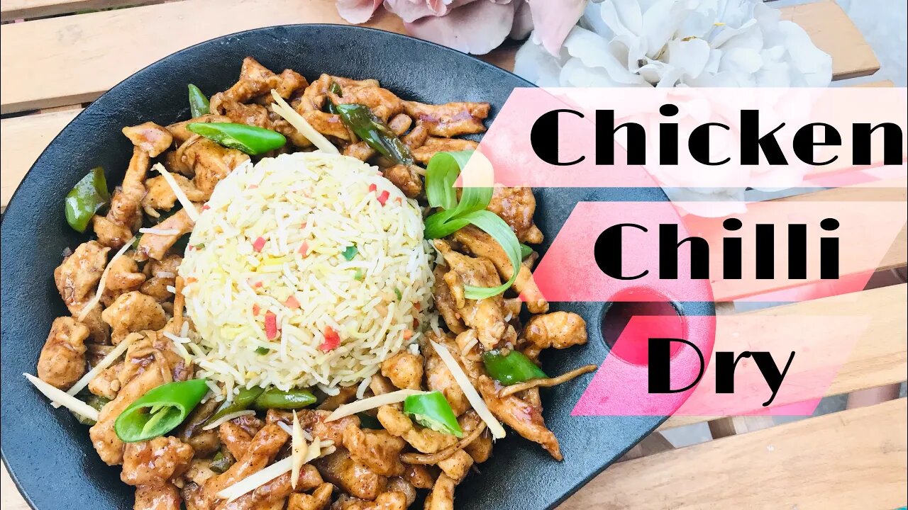 Chicken Chilli Dry Recipe: How to Make Chicken Chilli Dry With Fried Rice? | A Mouthwatering Recipe!