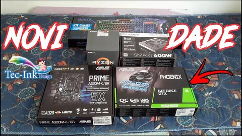 PC GAMER Com Ryzen 5 2600 + GTX 1660 Super 6GB Ddr6 + MB Asus Prime A320 + Thermaltake 600W 80 Plus?