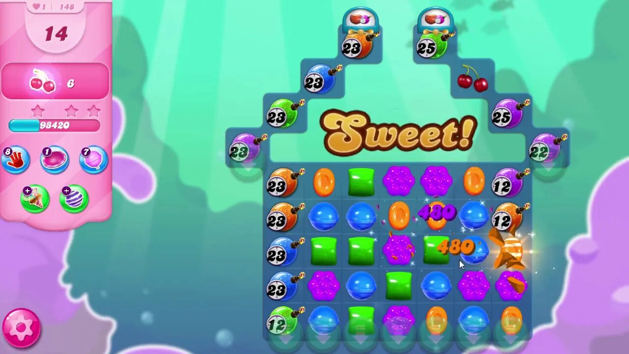 Candy Crush Saga Level 148