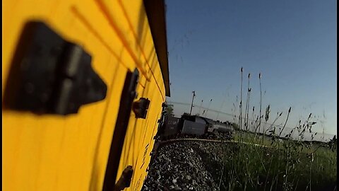 Train Surfing on the layout with the Pacific (POV)