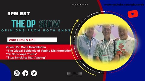 The DP SHOW! Guest: Dr. Colin Mendelsohn MB BS (Hons)