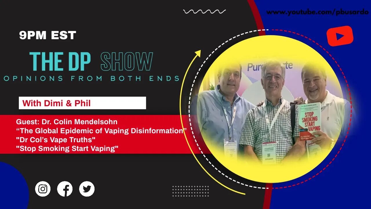 The DP SHOW! Guest: Dr. Colin Mendelsohn MB BS (Hons)