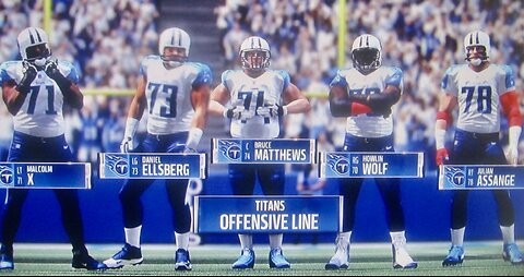 Madden: Colts vs Titans (Touchdowns-Safety)