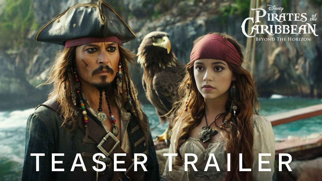 Pirates of the Caribbean 6: Beyond the Horizon - Official Trailer | Jenna Ortega, Johnny Depp