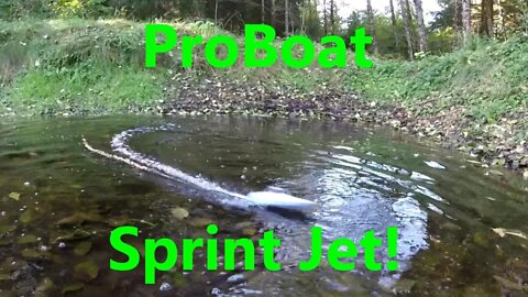 R/C 66: Proboat Sprint Jet first run!