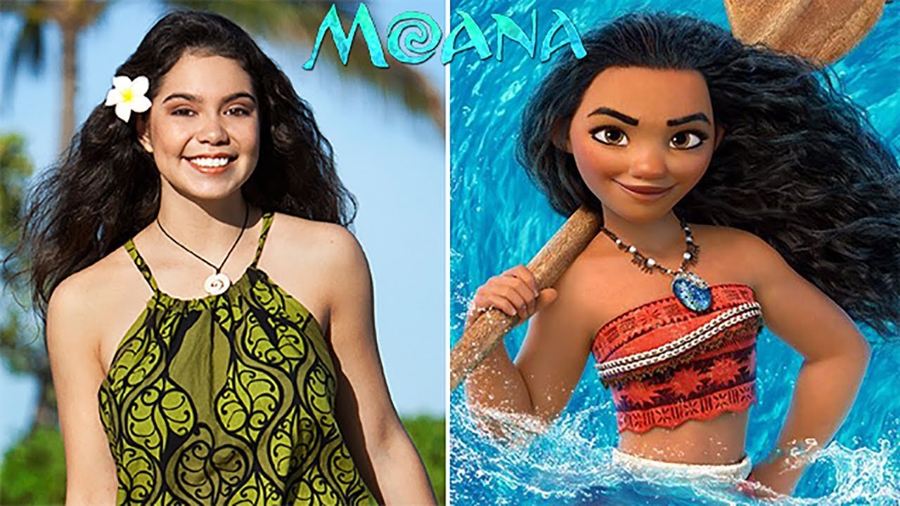 Moana Characters In Real Life