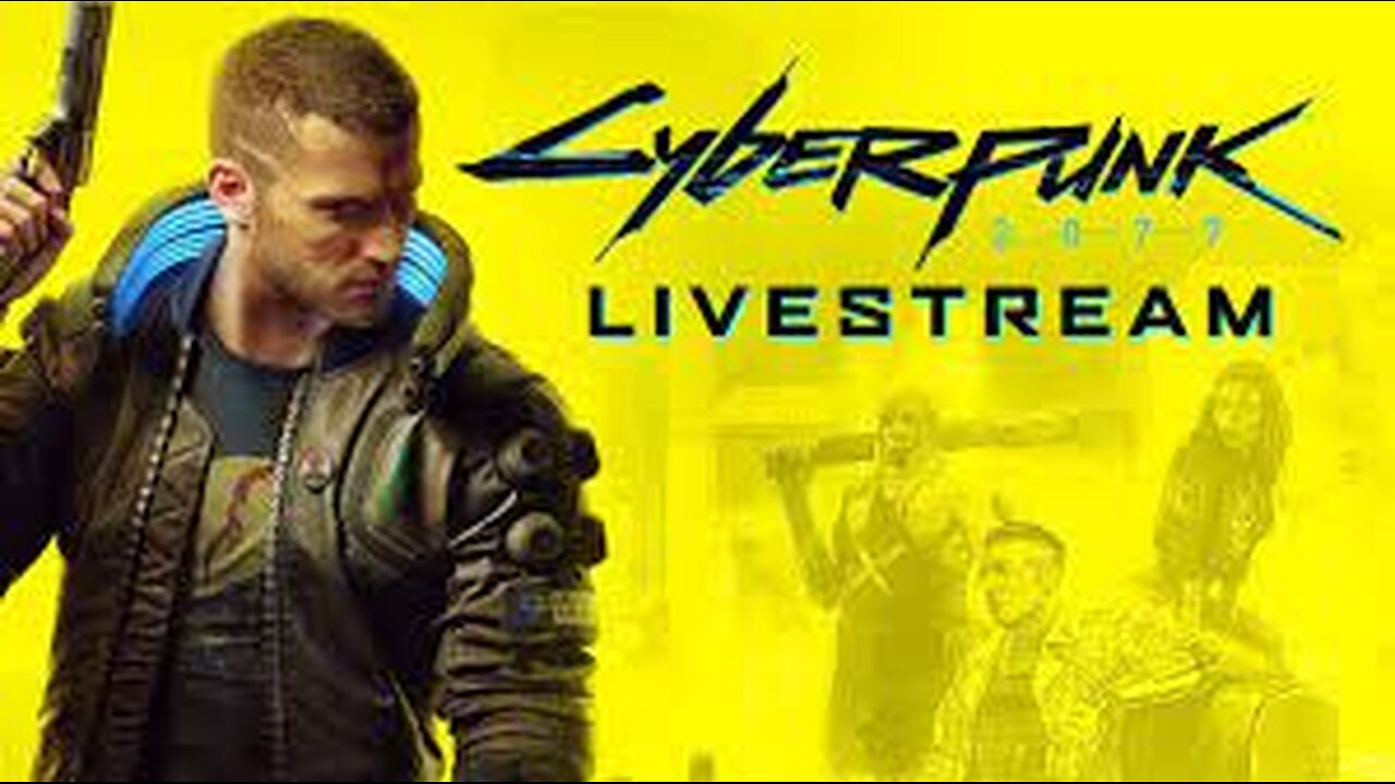 cyberpunk live stream Night In walk City