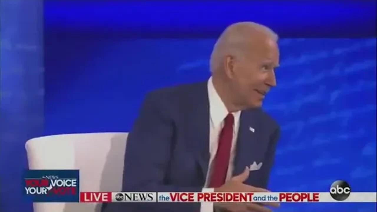 Jesuit Joe Biden : “You can’t do it by executive order, unless you’re a dictator,” (October 15 2020)