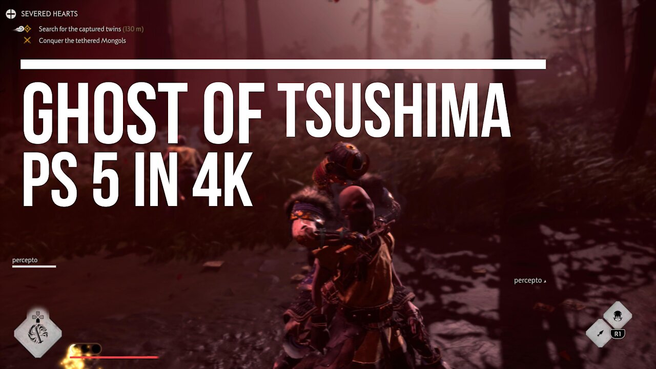 Ghost Of Tsushima Director's Cut Legends 4K PS5 Version