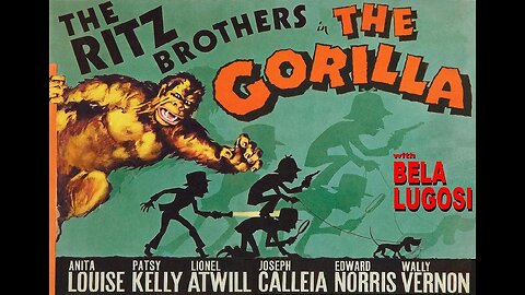 Lugosi THE GORILLA 1939 Old Dark House Horror-Comedy with the Ritz Brothers & Lionel Atwill FULL MOVIE