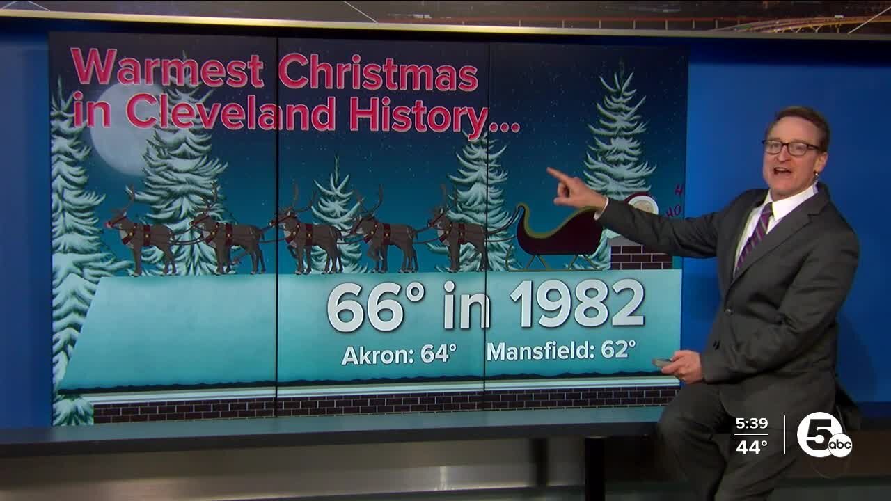 A blast from the past: Christmas temperatures set record highs and lows