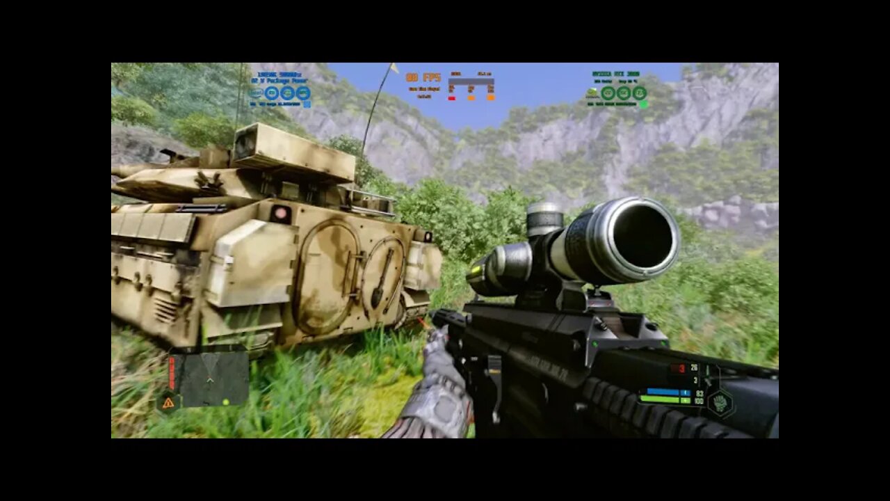 Crysis Remastered Tank Level PC Gameplay